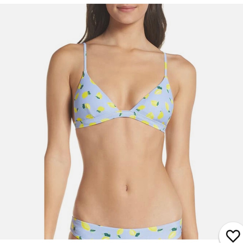 Onia lemon bikini top